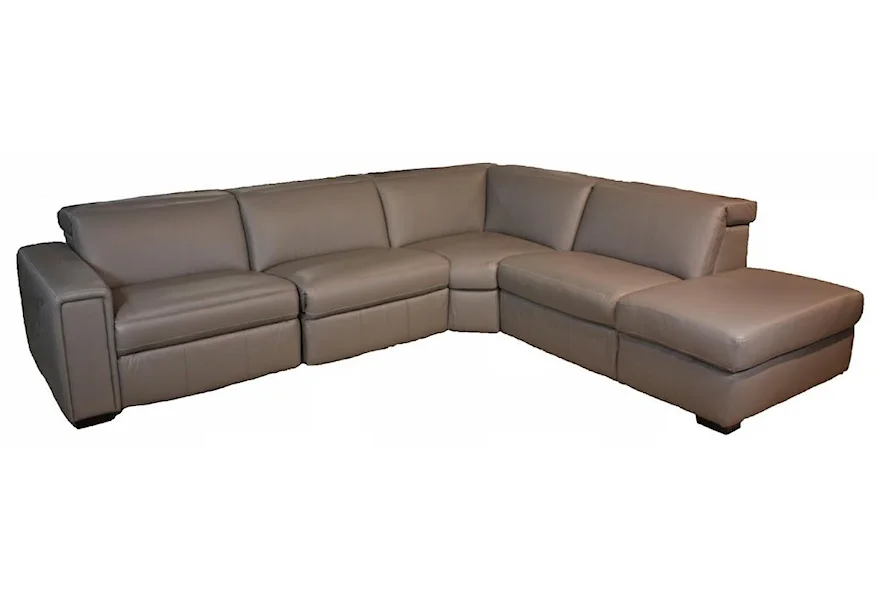 Titan 4 Piece Reclining Sectional by Palliser at Esprit Decor Home Furnishings